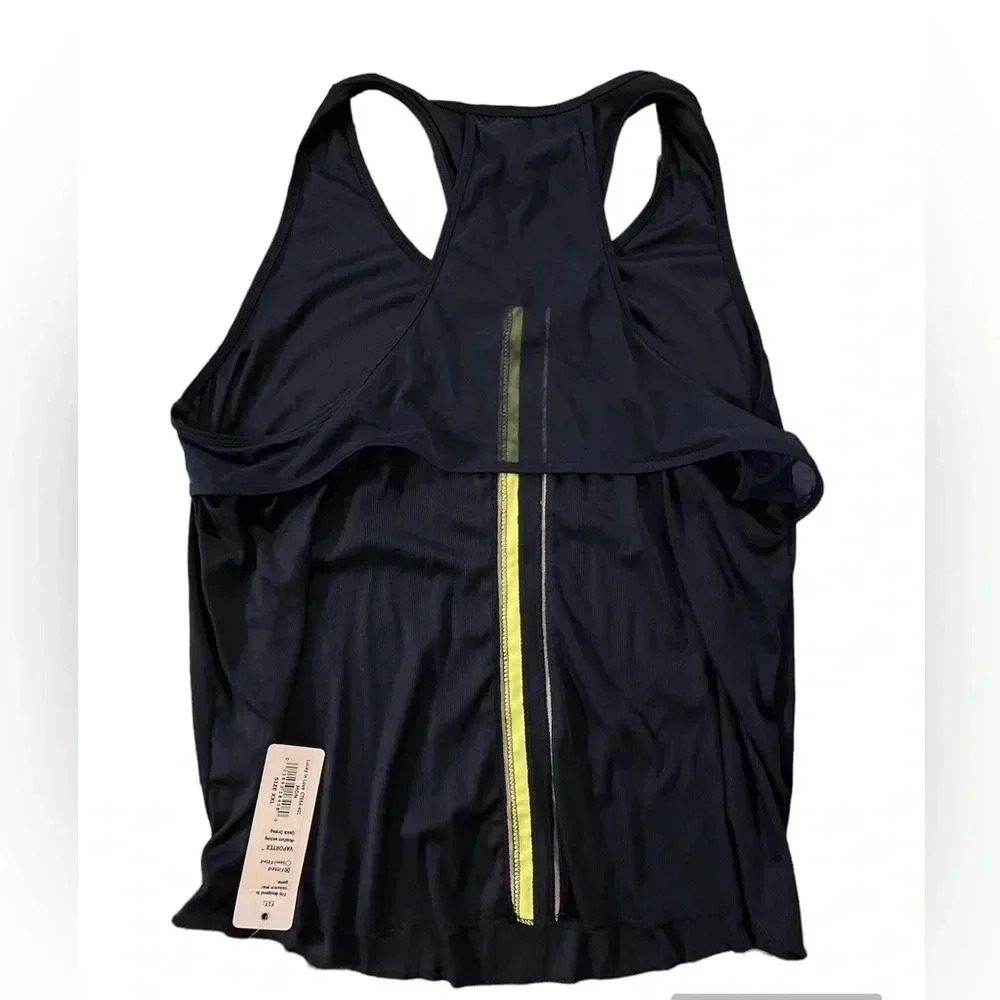 Lucky in Love razor back tennis Top - Picture 2 of 4
